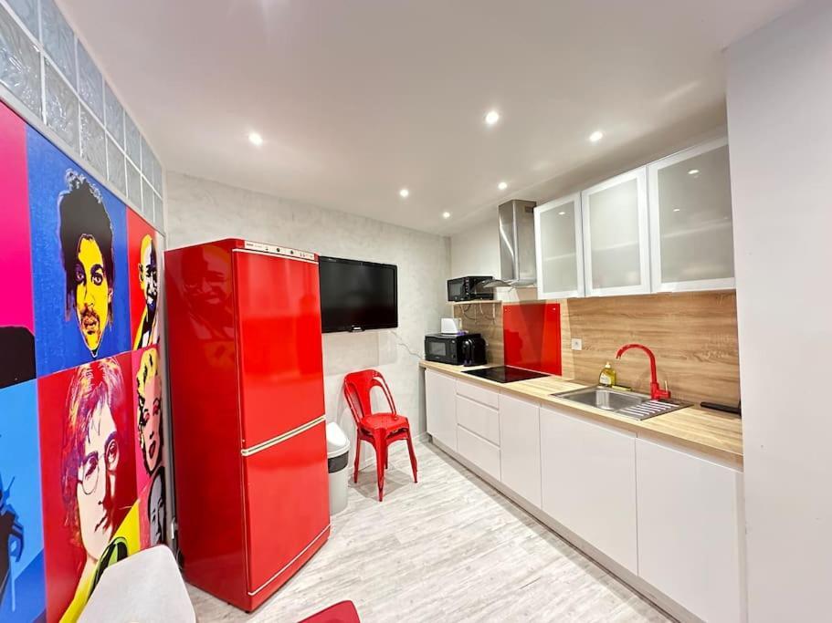 ניס Appartement Avec 4 Chambres Doubles - Proche De La Mer, Des Transports Et De La Promenade Des Anglais מראה חיצוני תמונה