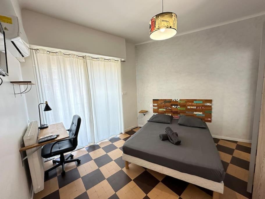 ניס Appartement Avec 4 Chambres Doubles - Proche De La Mer, Des Transports Et De La Promenade Des Anglais מראה חיצוני תמונה