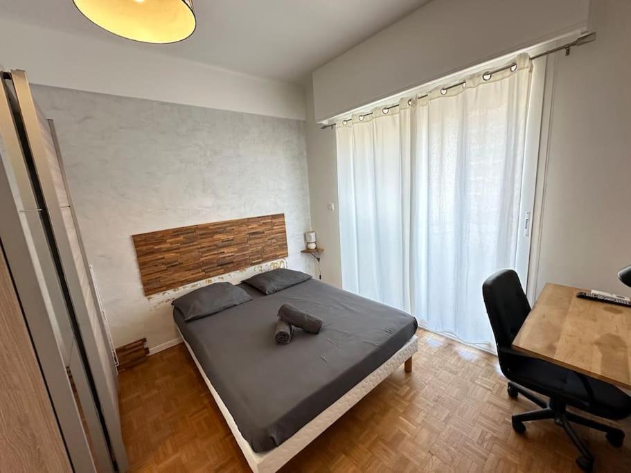 ניס Appartement Avec 4 Chambres Doubles - Proche De La Mer, Des Transports Et De La Promenade Des Anglais מראה חיצוני תמונה