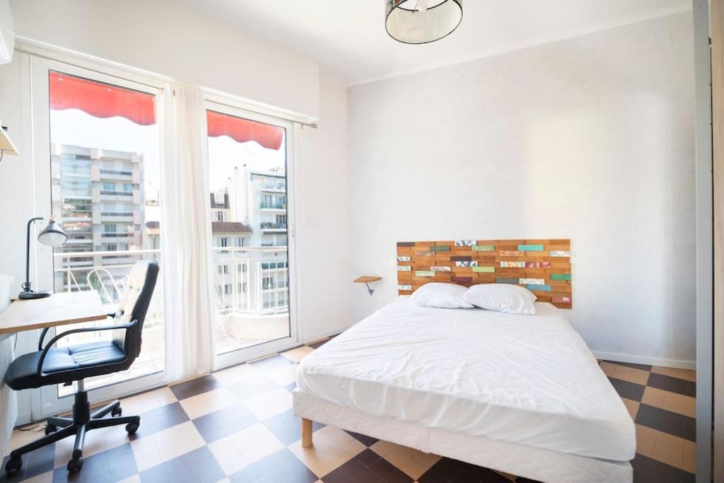 ניס Appartement Avec 4 Chambres Doubles - Proche De La Mer, Des Transports Et De La Promenade Des Anglais מראה חיצוני תמונה