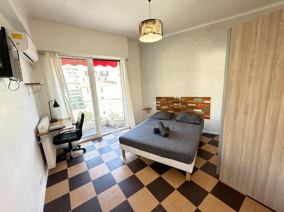 ניס Appartement Avec 4 Chambres Doubles - Proche De La Mer, Des Transports Et De La Promenade Des Anglais מראה חיצוני תמונה