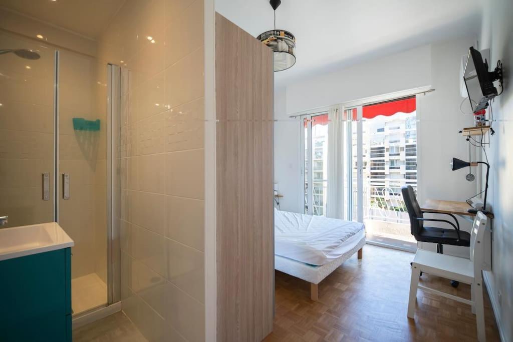 ניס Appartement Avec 4 Chambres Doubles - Proche De La Mer, Des Transports Et De La Promenade Des Anglais מראה חיצוני תמונה